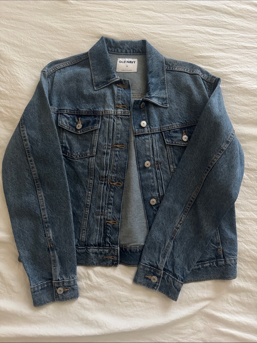 Old Navy Button-Up Denim Jacket - Blue